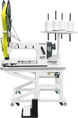 Titan TN-82810D Two needle, 4 thread chainstitch long arm
