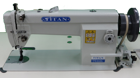 Titan TN-650 BL Compound walking foot, with needle feed, Large bobbin and oil bath