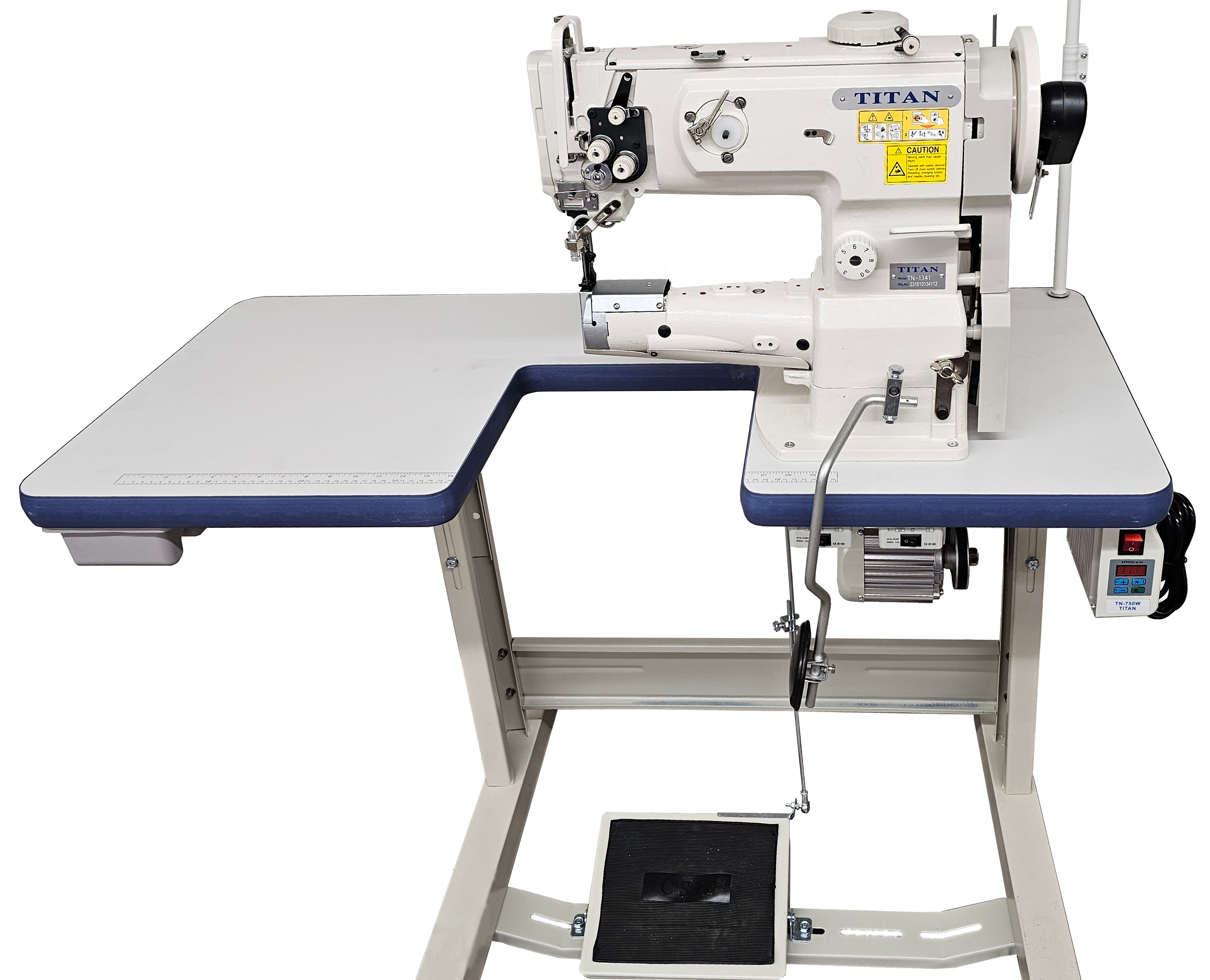 Titan TN-1341 Open Arm Compound feed walking foot