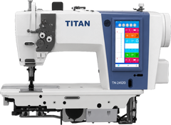 Titan TN-2452D - Intelligent Direct-Drive 2-Needle Split-Needle-Bar Lockstitch Machine