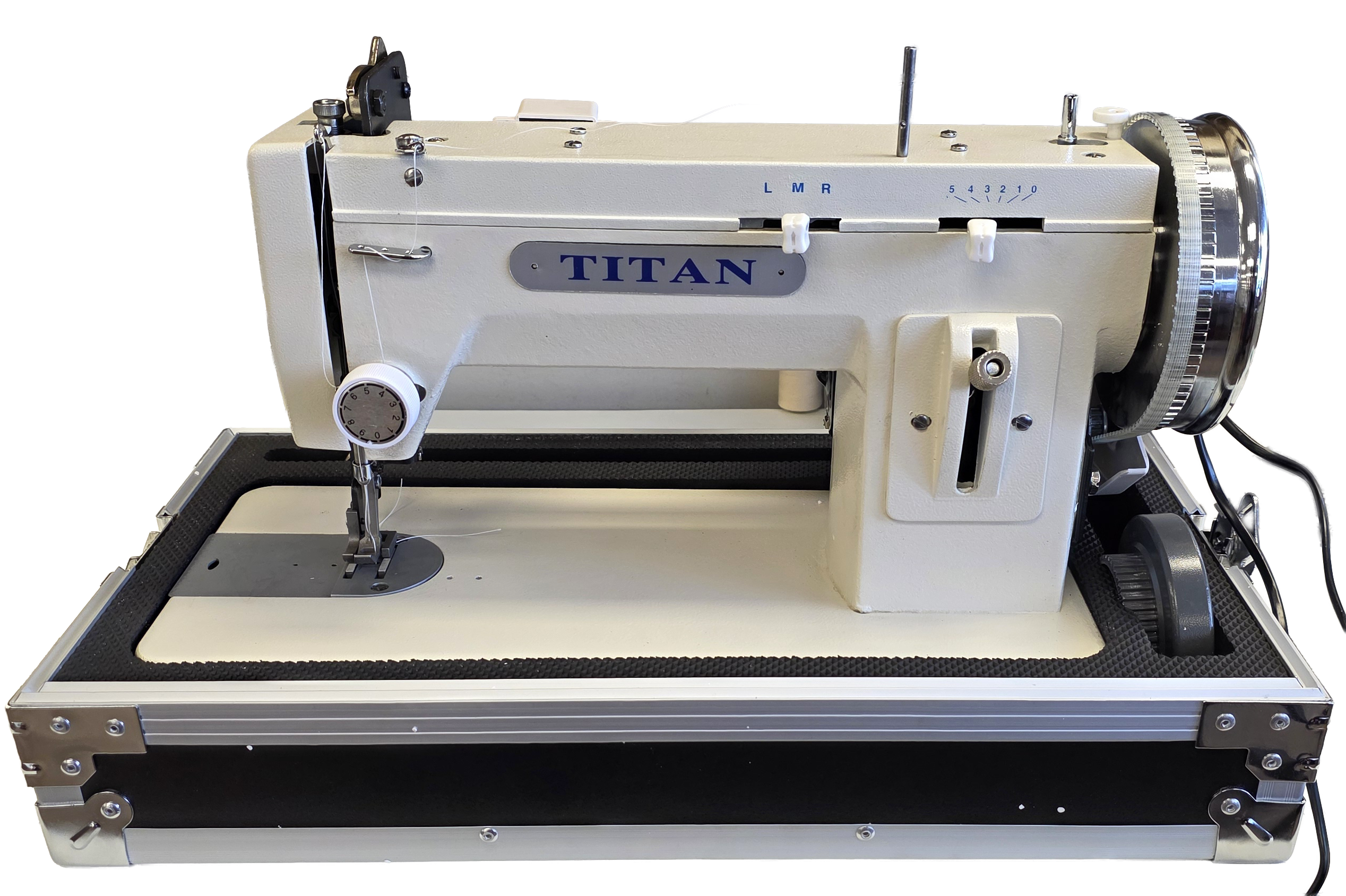 Titan TN-93 Zeus Portable ZigZag Mini Walking Foot Sewing Machine